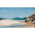Almeida Junior - Seascape in Guaruja - 40x50 Inch Rolled Poster Wall Art Print