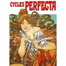 Alphonse Mucha Cycles Perfecta - 40x50 Inch Rolled Poster Wall Art Print
