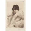 Anders Zorn-Self-Portrait in a Fur Coat - 40x50 Inch Rolled Poster Wall Art Print Anders Zorn-Self-Portrait in a Fur Coat - 40x50 Inch Rolled Poster Wall Art Print