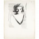 Warhol - Portrait of a Woman - 40x50 Inch Rolled Poster Wall Art Print