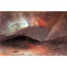 Aurora Borealis by Frederick Edwin Church - 40x50 Inch Rolled Poster Wall Art Print