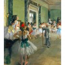 Ballet Class by Degas - 40x50 Inch Rolled Poster Wall Art Print