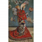 Camille in Japanese dress by Monet - 40x50 Inch Rolled Poster Wall Art Print Camille in Japanese dress by Monet - 40x50 Inch Rolled Poster Wall Art Print