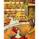 Circus by Seurat - 40x50 Inch Rolled Poster Wall Art Print