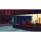 Edward Hopper - Nighthawks - 40x50 Inch Rolled Poster Wall Art Print