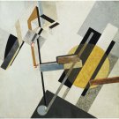 El Lissitzky - Proun 19D - 40x50 Inch Rolled Poster Wall Art Print