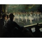 Everett Shinn - The white ballet - 40x50 Inch Rolled Poster Wall Art Print