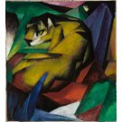 Franz Marc - The tiger - 40x50 Inch Rolled Poster Wall Art Print