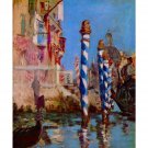 Grand Canal in Venice by Edouard Manet - 40x50 Inch Rolled Poster Wall Art Print