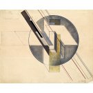 Gustav Klucis - Construction - 40x50 Inch Rolled Poster Wall Art Print