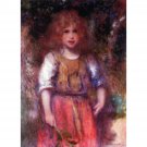 Gypsy girl by Renoir - 40x50 Inch Rolled Poster Wall Art Print