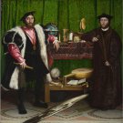 Hans Holbein The Younger - The Ambassadors - 40x50 Inch Rolled Poster Wall Art Print