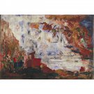James Ensor - Tribulations of Saint Anthony - 40x50 Inch Rolled Poster Wall Art Print