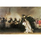 John Singer Sargent - El Jaleo - 40x50 Inch Rolled Poster Wall Art Print