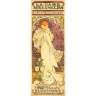 La Dame Aux Camelias by Alphonse Mucha - 40x50 Inch Rolled Poster Wall Art Print
