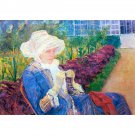 Lydia in the garden of Marly by Cassatt - 40x50 Inch Rolled Poster Wall Art Print Lydia in the garden of Marly by Cassatt - 40x50 Inch Rolled Poster Wall Art Print