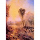 Mercury and Argus by Joseph Mallord Turner - 40x50 Inch Rolled Poster Wall Art Print