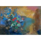 Odilon Redon - Ophelia among the Flowers - 40x50 Inch Rolled Poster Wall Art Print Odilon Redon - Ophelia among the Flowers - 40x50 Inch Rolled Poster Wall Art Print