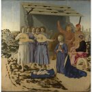 Piero della Francesca - The Nativity - 40x50 Inch Rolled Poster Wall Art Print