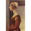 Portrait of a young woman by Botticellli - 40x50 Inch Rolled Poster Wall Art Print Portrait of a young woman by Botticellli - 40x50 Inch Rolled Poster Wall Art Print