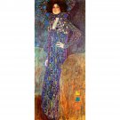 Portrait of Emily Floge by Klimt - 40x50 Inch Rolled Poster Wall Art Print