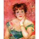 Portrait of Jeanne Samary by Renoir - 40x50 Inch Rolled Poster Wall Art Print