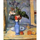 Still Life with Blue vase by Cezanne - 40x50 Inch Rolled Poster Wall Art Print