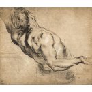 Study of Man's Torso by Rubens - 40x50 Inch Rolled Poster Wall Art Print Study of Man's Torso by Rubens - 40x50 Inch Rolled Poster Wall Art Print