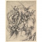 Temptation of St.Anthony (1470-1490) - 40x50 Inch Rolled Poster Wall Art Print