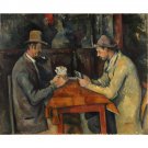 The Card Players, 1892 - 40x50 Inch Rolled Poster Wall Art Print