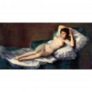 The naked Maja by Goya - 40x50 Inch Rolled Poster Wall Art Print The naked Maja by Goya - 40x50 Inch Rolled Poster Wall Art Print