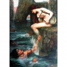 The Siren by John William Waterhouse (1900) - 40x50 Inch Rolled Poster Wall Art Print The Siren by John William Waterhouse (1900) - 40x50 Inch Rolled Poster Wall Art Print