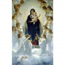 The Virgin With Angels - 40x50 Inch Rolled Poster Wall Art Print