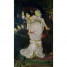 Waterhouse - Lady of Shallot - 40x50 Inch Rolled Poster Wall Art Print