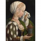 Workshop of Master of the Magdalen Legend - The Magdalen Weeping - 40x50 Inch Rolled Poster Wall Art