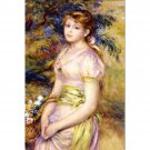 Young Girl with a Basket of Flowers by Renoir - 40x50 Inch Rolled Poster Wall Art Print Young Girl with a Basket of Flowers by Renoir - 40x50 Inch Rolled Poster Wall Art Print