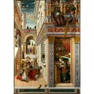Crivelli Carlo, Annunciation - 40x50 Inch Rolled Canvas Wall Art Print