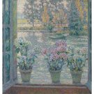 Hydrangeas, 1918 - 40x50 Inch Rolled Canvas Wall Art Print