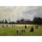 Kensington Gardens, London, 1890 - 40x50 Inch Rolled Canvas Wall Art Print