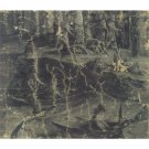 Night Scene on a Wooded Riverbank, c.1520 - 40x50 Inch Rolled Canvas Wall Art Print