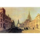 View the High Street, Oxford by Joseph Mallord Turner - 40x50 Inch Rolled Canvas Wall Art Print