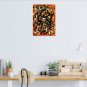 Jackson Pollock - Free Form - 40x50 Inch Rolled Poster Wall Art Print