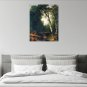 A creek in the woods by Asher Brown Durand - 40x50 Inch Rolled Canvas Wall Art Print