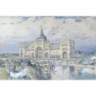 A View of the World's Columbian Expo, Chicago, 1893 - 24x18 Inch Rolled Canvas Wall Art Print