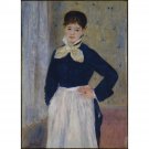 A Waitress at Duval's Restaurant, 1875 - 24x18 Inch Rolled Canvas Wall Art Print