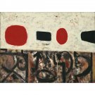 Adolph Gottlieb - Flotsam at Noon - 24x18 Inch Rolled Canvas Wall Art Print