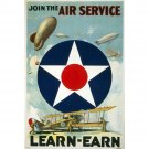 Air Service - 24x18 Inch Rolled Canvas Wall Art Print Air Service - 24x18 Inch Rolled Canvas Wall Art Print