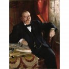Anders Leonard Zorn - Grover Cleveland - 24x18 Inch Rolled Canvas Wall Art Print