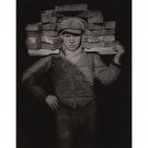 August Sander - Bricklayer's Mate - 24x18 Inch Rolled Canvas Wall Art Print