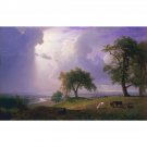 Bierstadt - California Spring - 24x18 Inch Rolled Canvas Wall Art Print